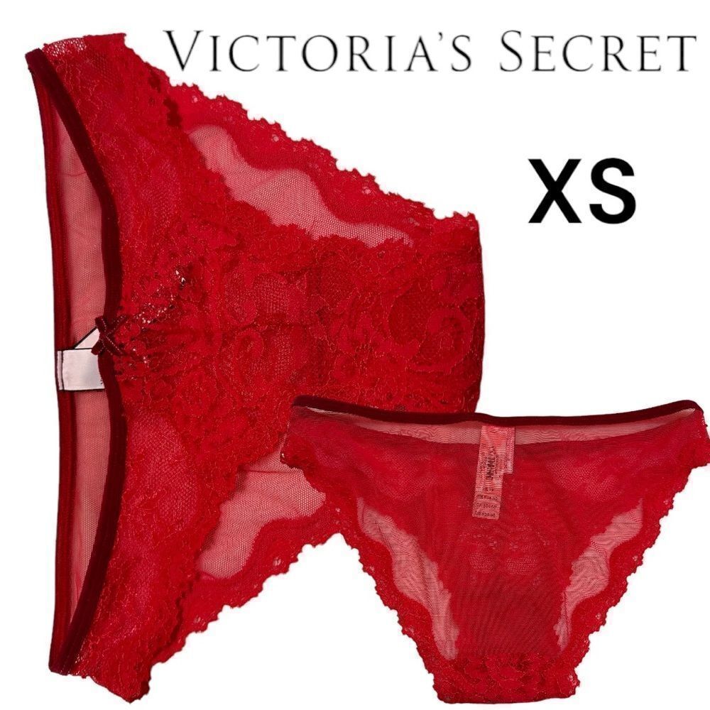 Victoria's Secret Dream
Angels CHEEKINI/TANGA PANTY-
Bright cherry size …